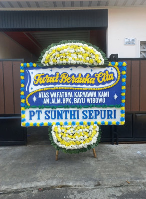 Papan Bunga Duka di Tanjung Pauh